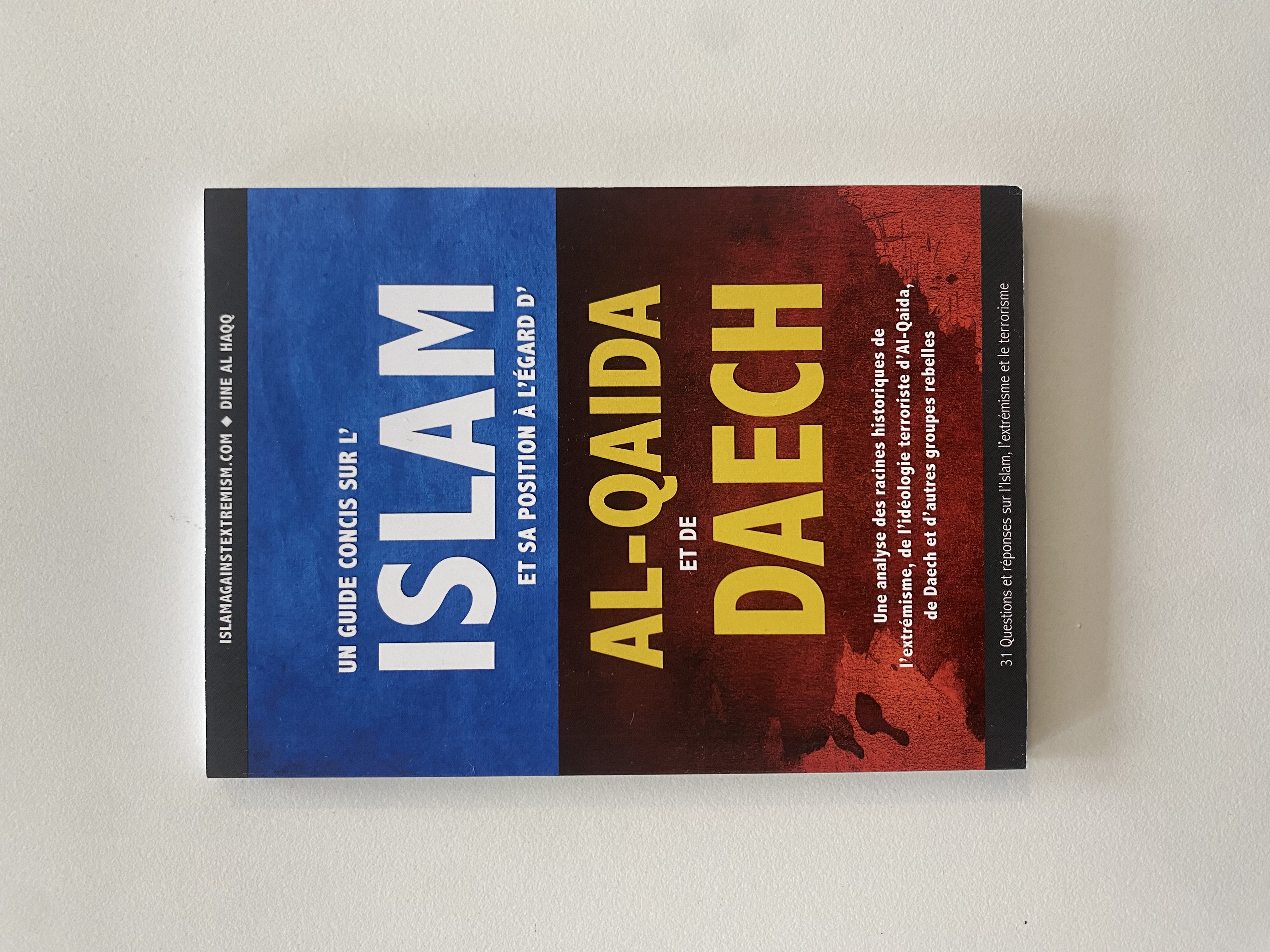 Un guide concis sur l'Islam et sa position à l'égard d'al qaida et de daesh    — Kitaberie, vue produit vue 3
