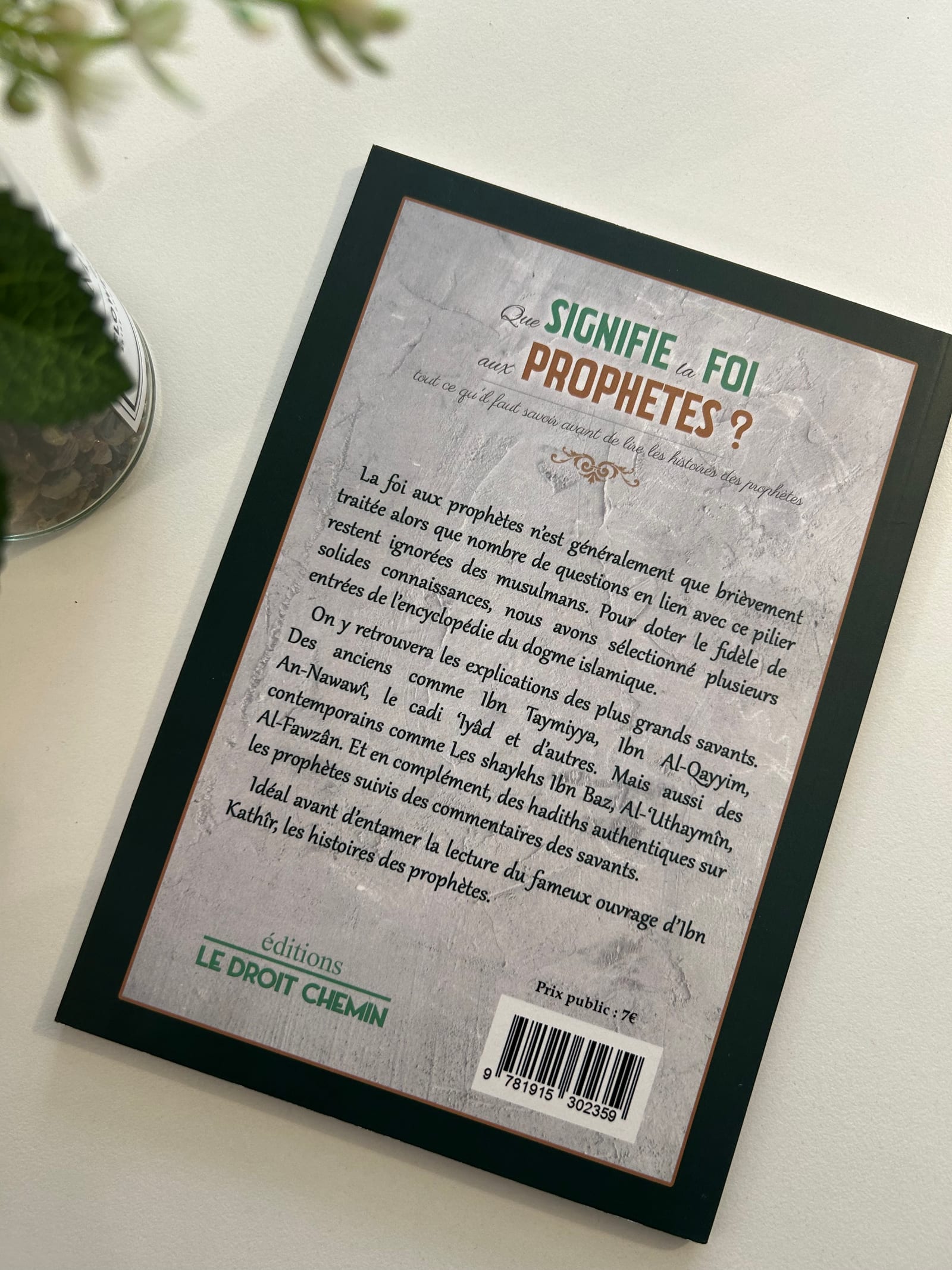 Que signifie la foi aux prophètes ? — Kitaberie, vue produit vue 2