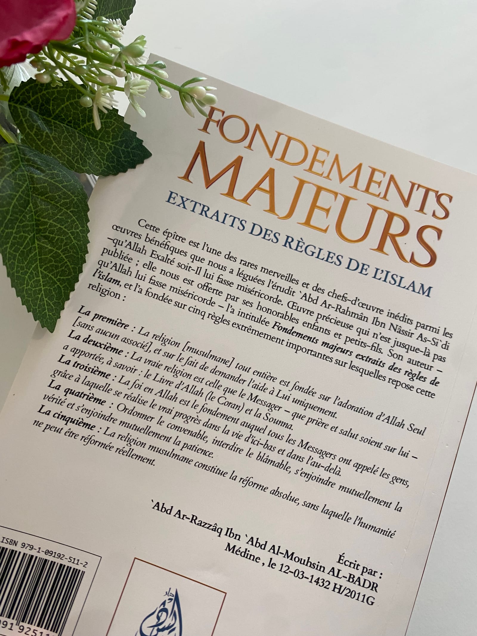 fondements majeur extraits des règles de l'Islam  — Kitaberie, vue produit vue 2