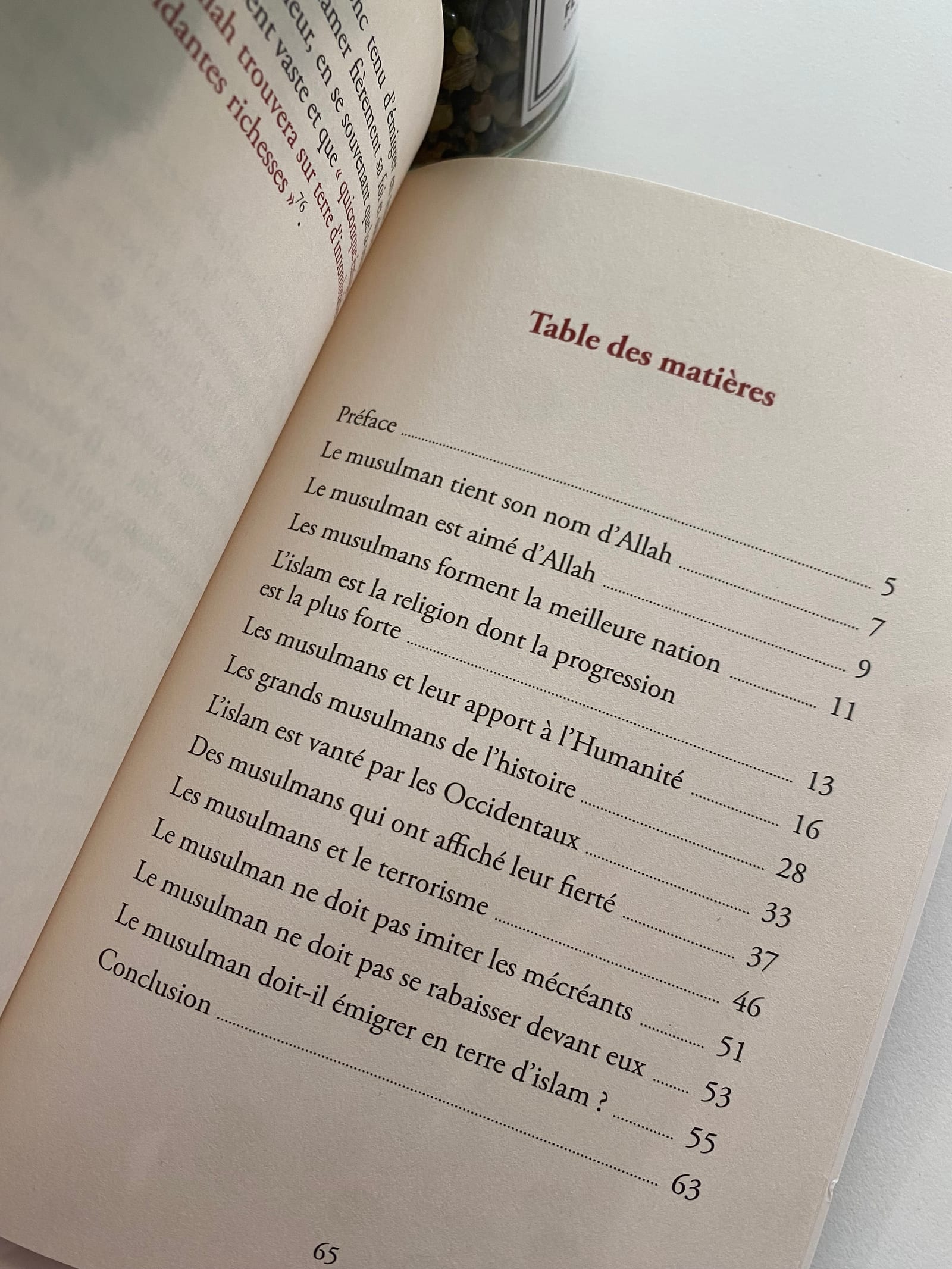 De la fierté d'être musulman  — Kitaberie, vue produit vue 2