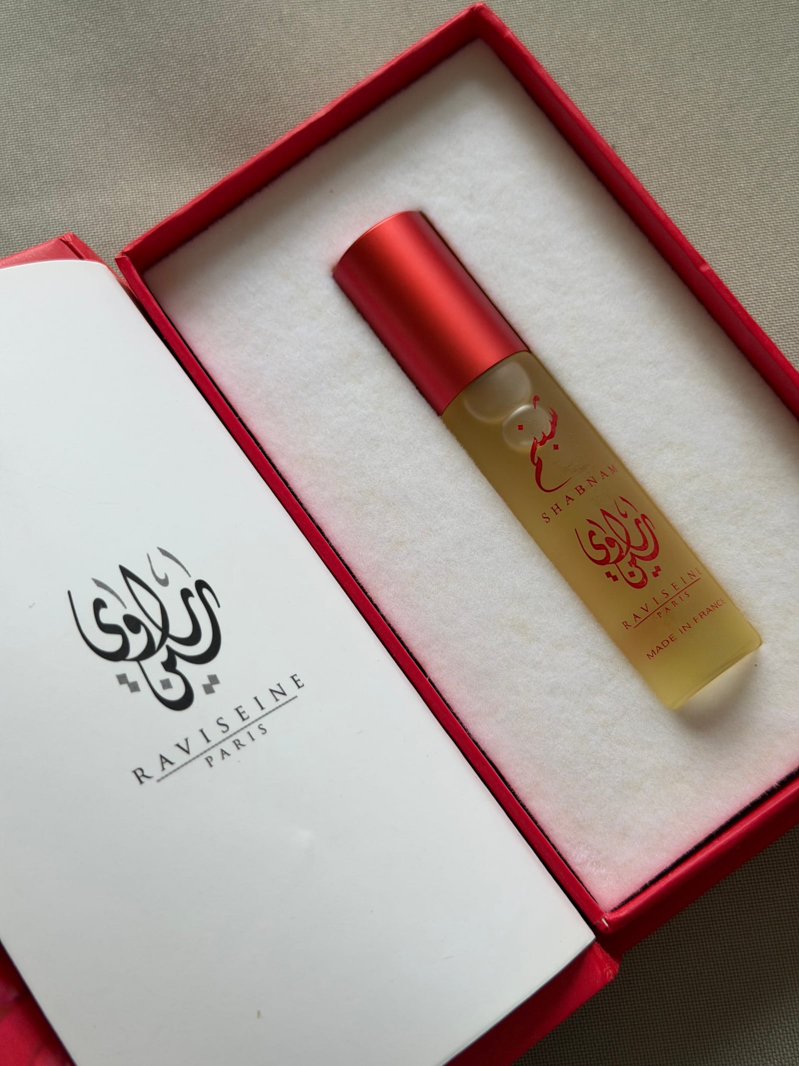 Parfum roll on - Shabnam  — Kitaberie, vue produit