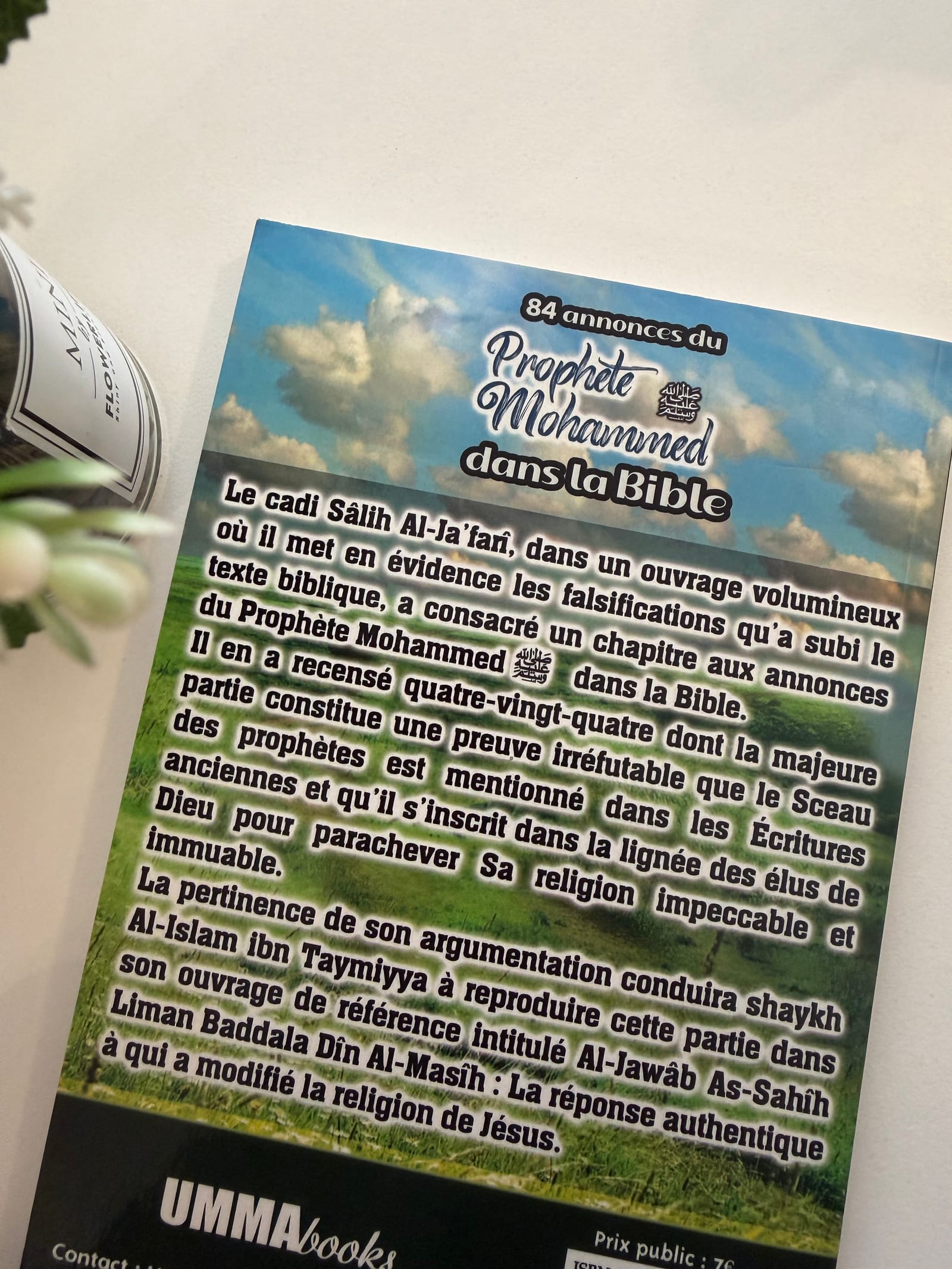 84 annonces du prophète ‎Mohammed ‎ﷺ dans la bible   — Kitaberie, vue produit vue 2