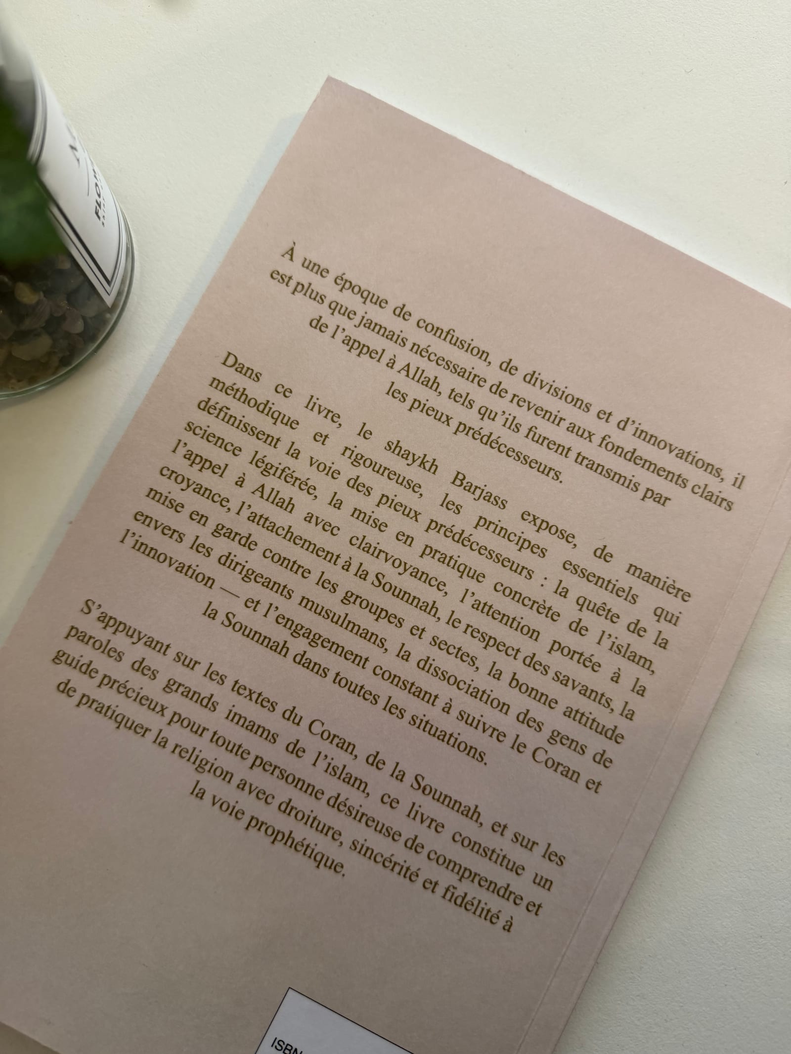 Les fondements de l’appel des pieux prédécesseurs  — Kitaberie, vue produit vue 2