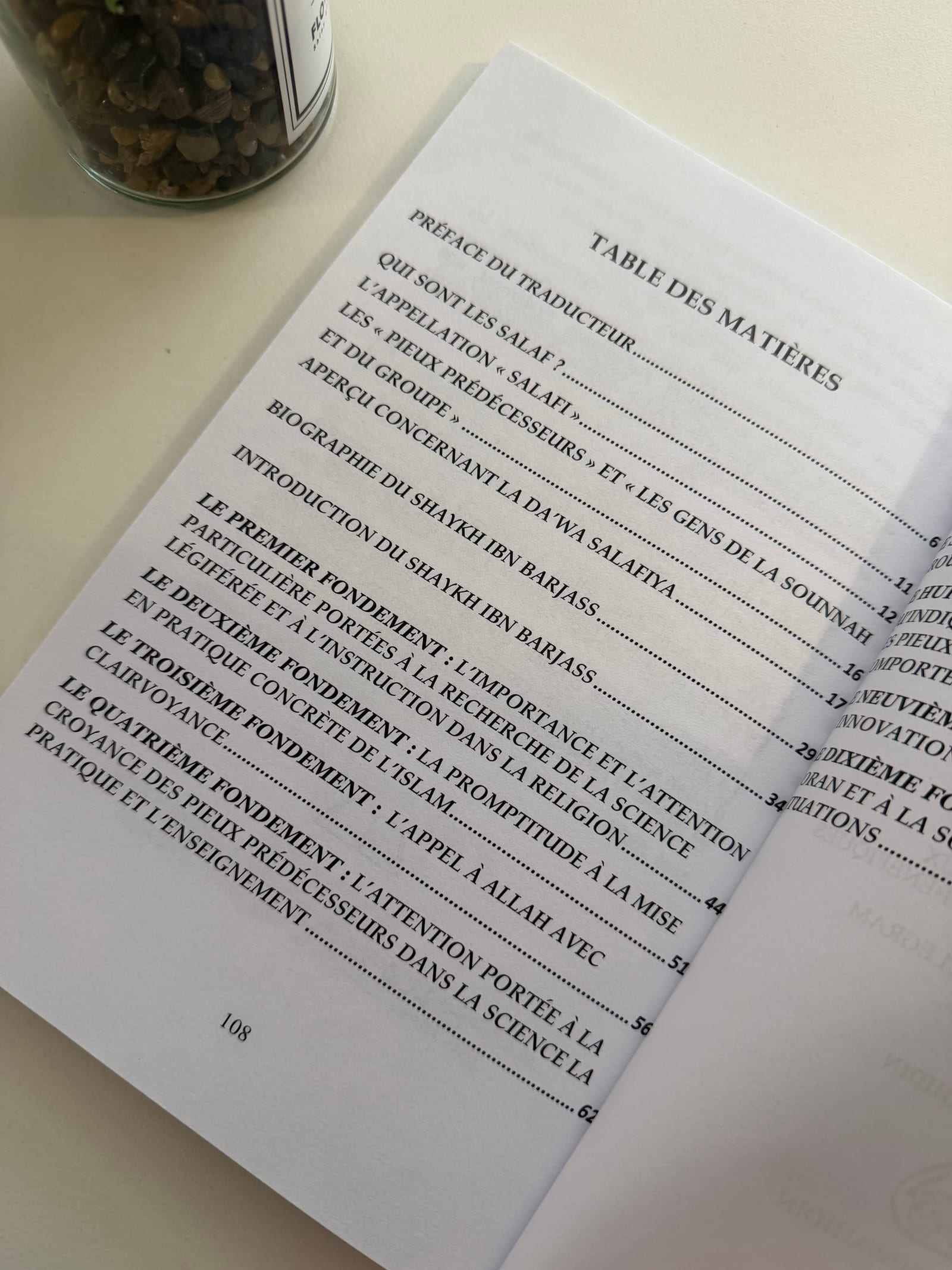 Les fondements de l’appel des pieux prédécesseurs  — Kitaberie, vue produit vue 3