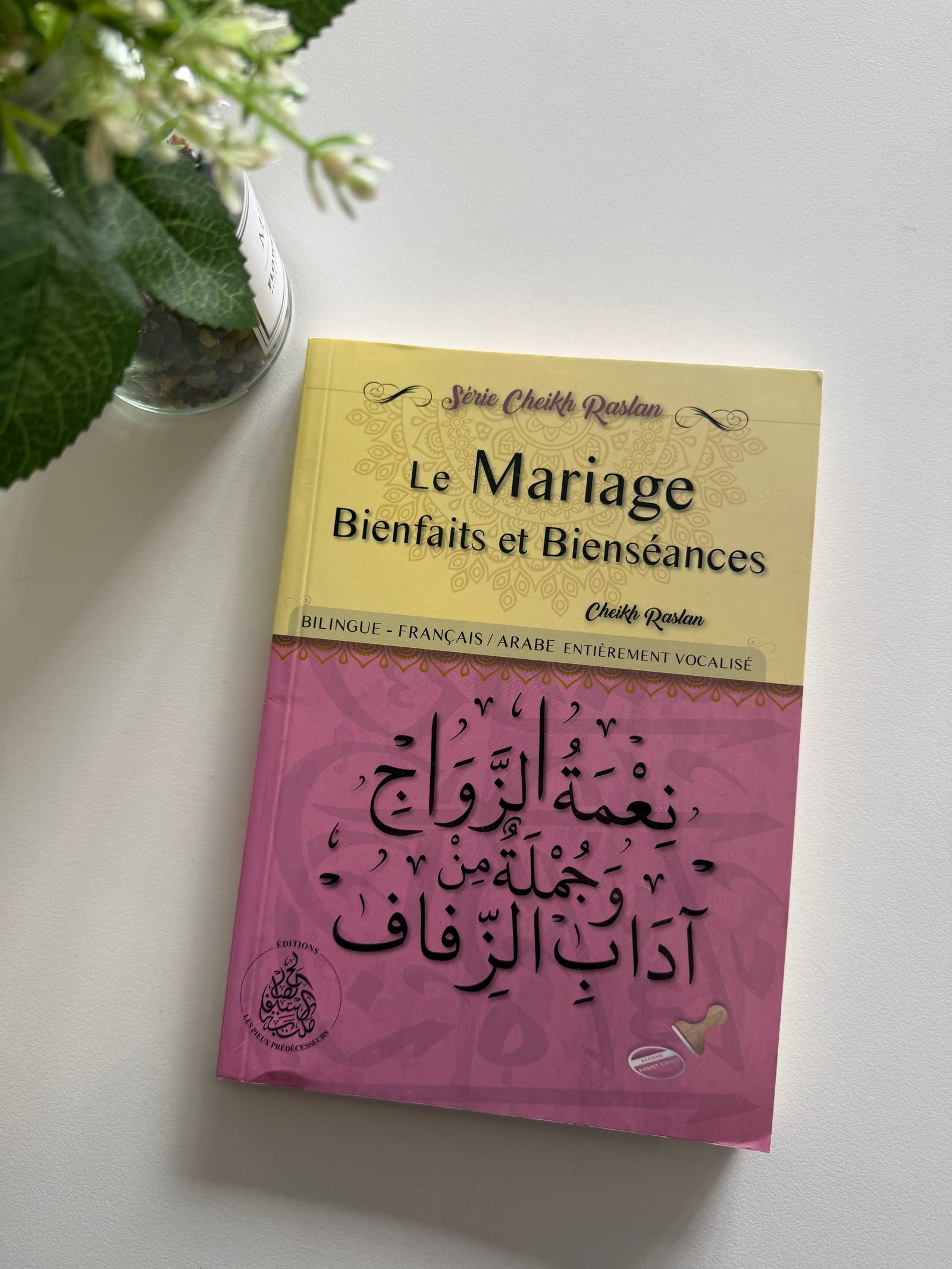 Le mariage bienfaits et bienséances — Kitaberie, vue produit