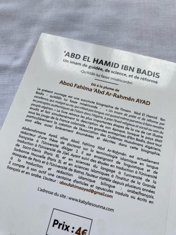 ´Abd El Hamid Ibn Badis un imam de guidée, de sciences, et de réforme – Image 3