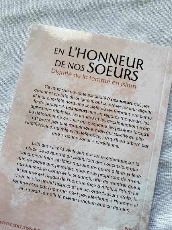En l’honneur de nos sœurs : dignité de la femme en islam – Image 2