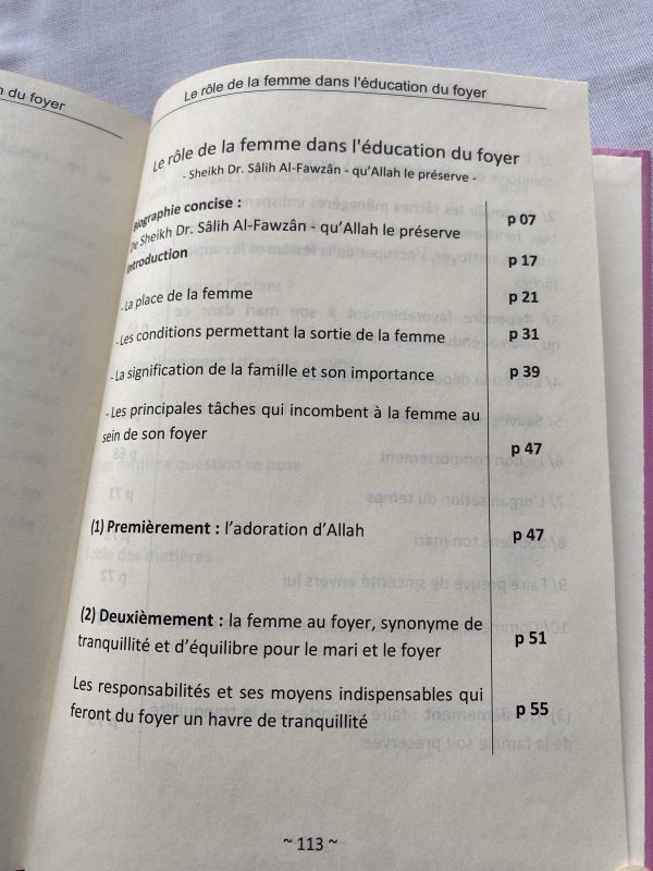 Le rôle de la femme dans l’éducation du foyer – Image 2