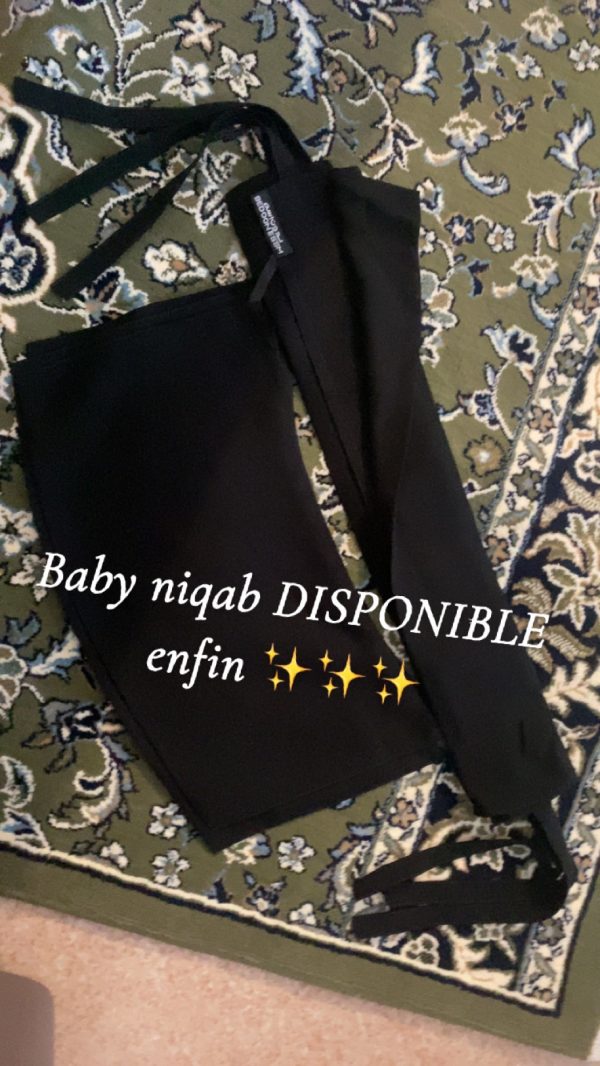 Baby niqab  Bedoom Essm à casquette pull down – Image 3
