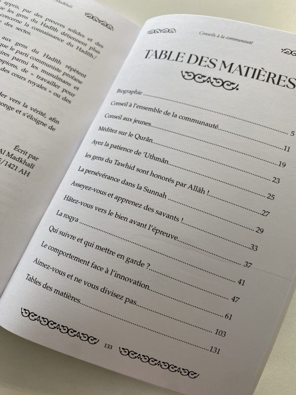 Conseils à la communauté – Image 2