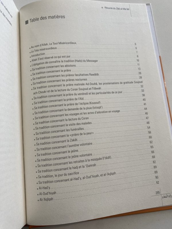 Le résumé de Zâd Al-Ma’âd – Image 3